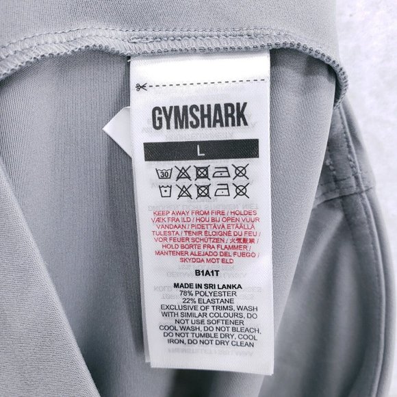 NEW GYMSHARK Training Legging Light Gray MEDIUM and LARGE - Picture 6 of 7